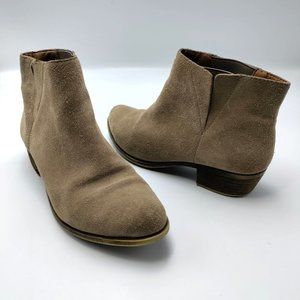 Lucky Brand Tan Ankle Boots